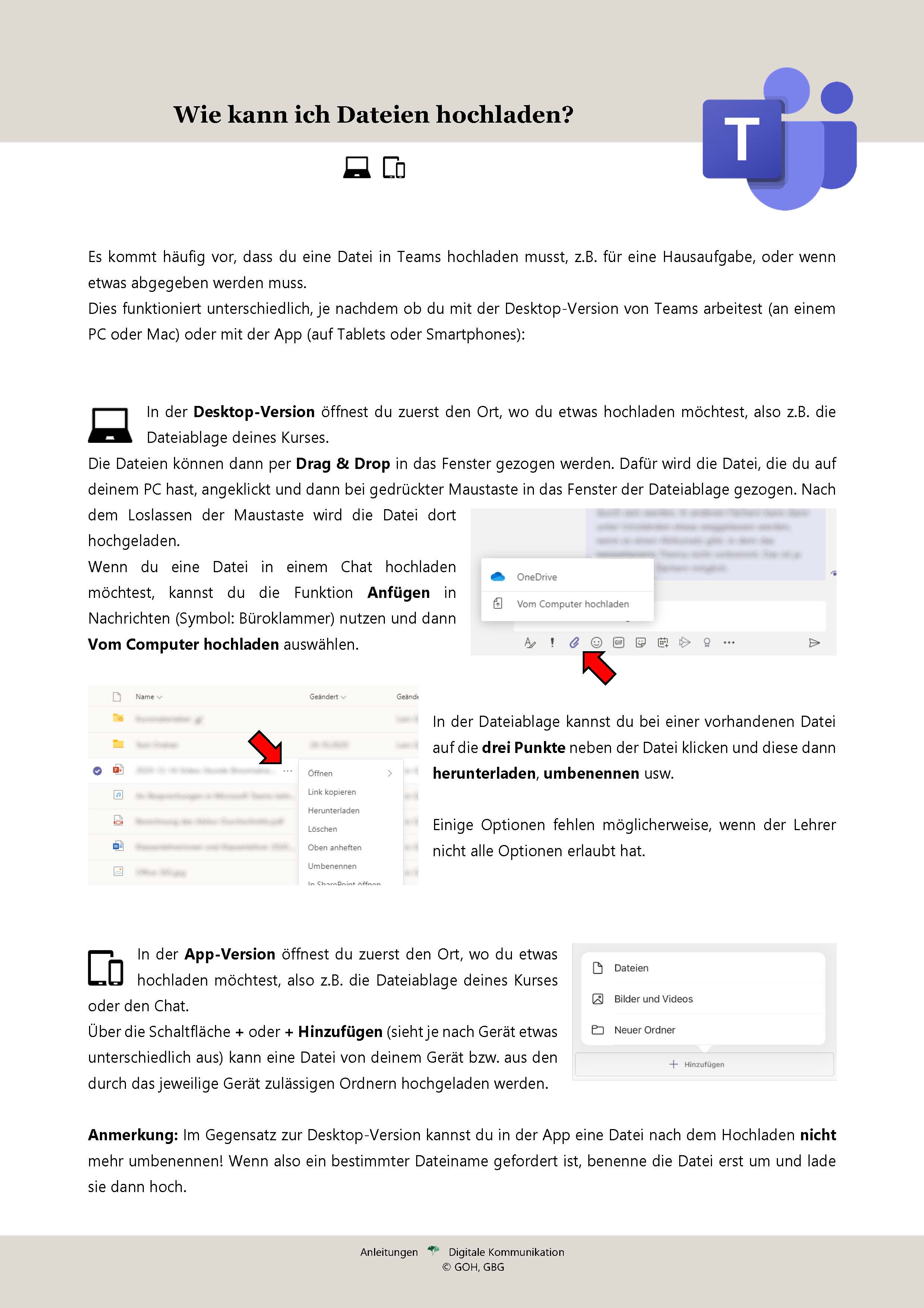 Passwort zurücksetzen